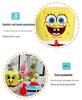 SpongeBob & Patrick Plush Dolls, Snail Pendant, Squidward Keychain Bag Charm