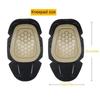 4 buc/set militar tactic genunchiere cot tampoane set Airsoft genunchiere cot tampoane de protecție luptă Paintball skate sport siguranță Garda echipament