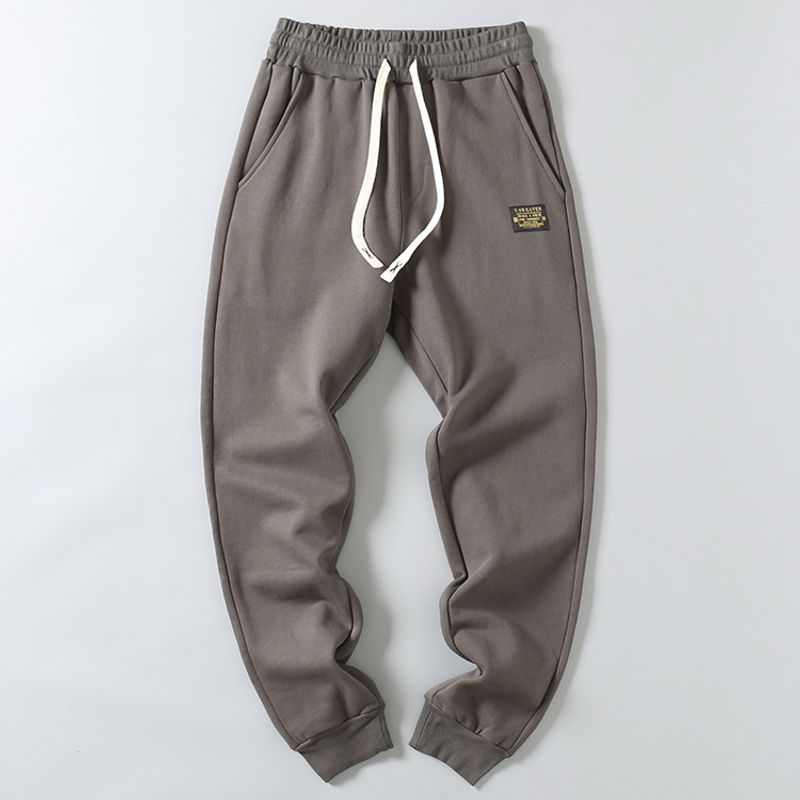 Foreign Trade Tail Goods Heavy Weight Fleece Warm Casual Sweatpants