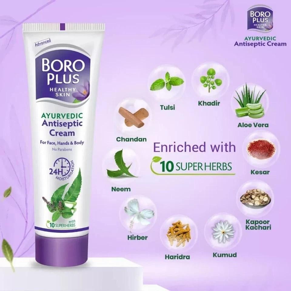 Himani Boro Plus Crema Ayurvedica per la Cura della Pelle Sana 120 ML