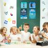 27 Pieces Science Bulletin Board Set Laminated Scientist Posters Classroom Decoration Banner Classroom Wall Decoration for Teachers Science Lab