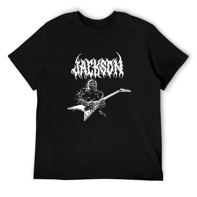 Jackson Guitars Skeletone Tee, T-Shirt, Black, XXL, 2XL