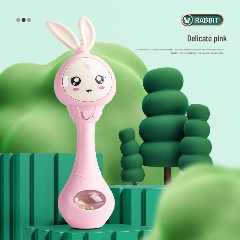 

Многофункциональный детский колокольчик: Успокаивающая легкая музыка, прорезыватель и ритмическая палочка