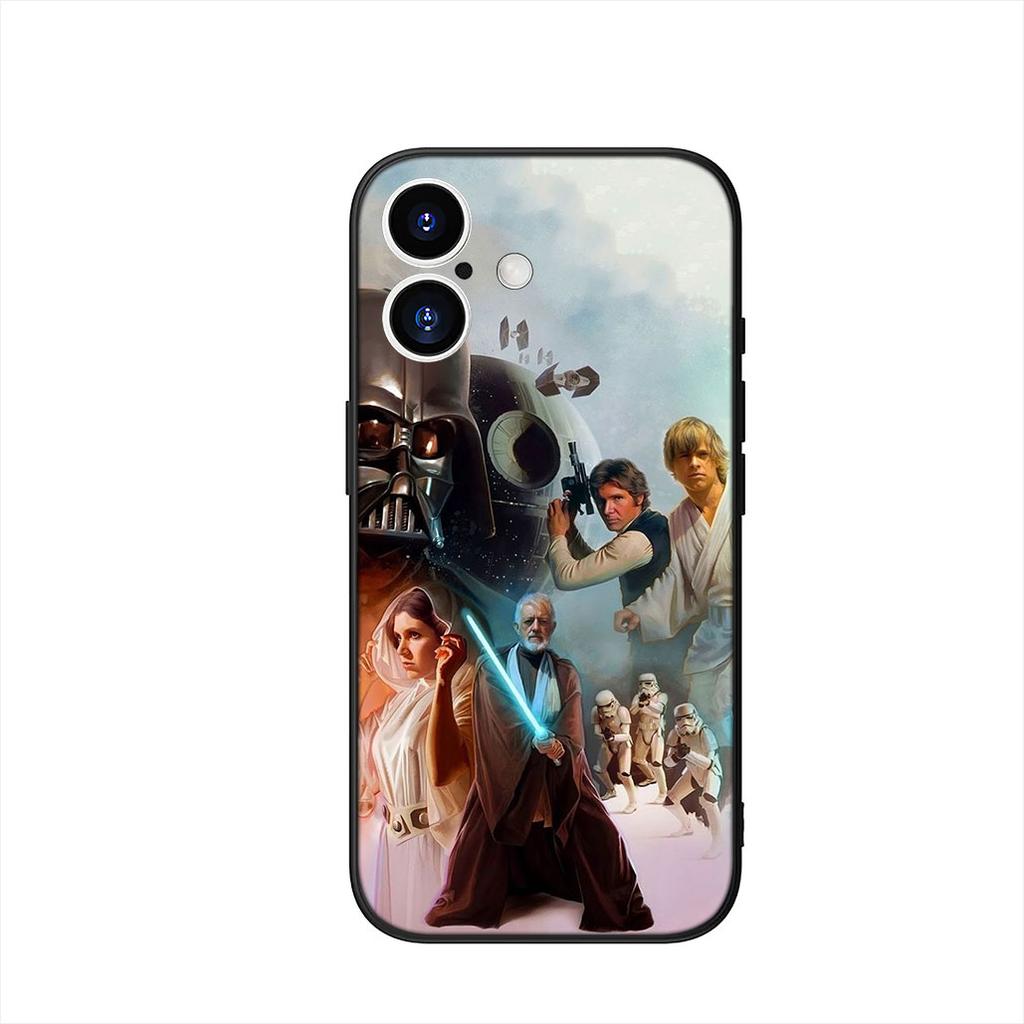 Cover per Samsung Galaxy S25 S23 S22 S24 FE Ultra Plus A56 A05 A06 A15 A16 A57 S7 Edge Custodia Sfondo Stelle Darths Wars Vaders