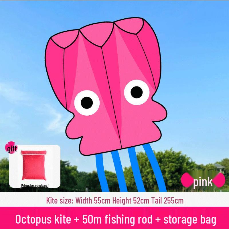 Children's Pocket Storage Bag Soft Body Cartoon Kite - Outdoor Toy