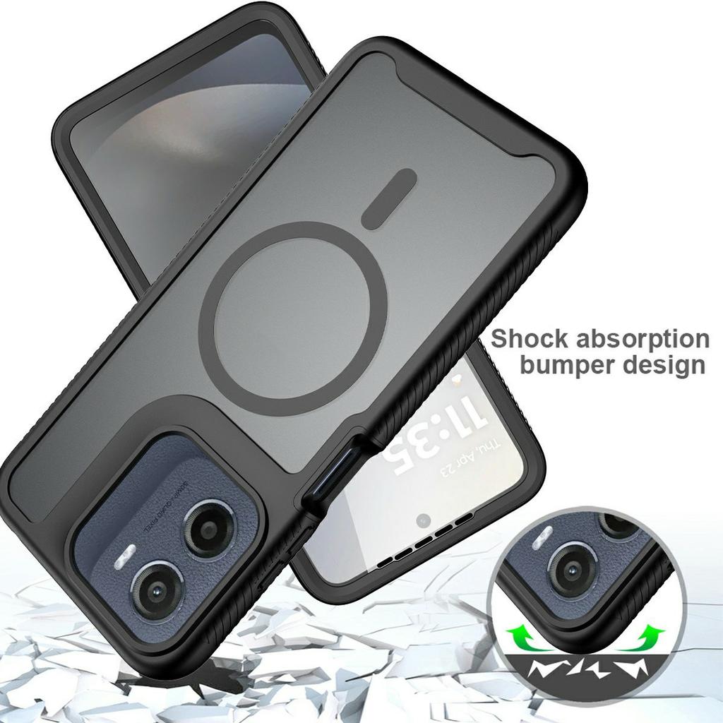 For iPhone Air Magnetic Case Compatible with MagSafe TPU + PC Phone Back Cover