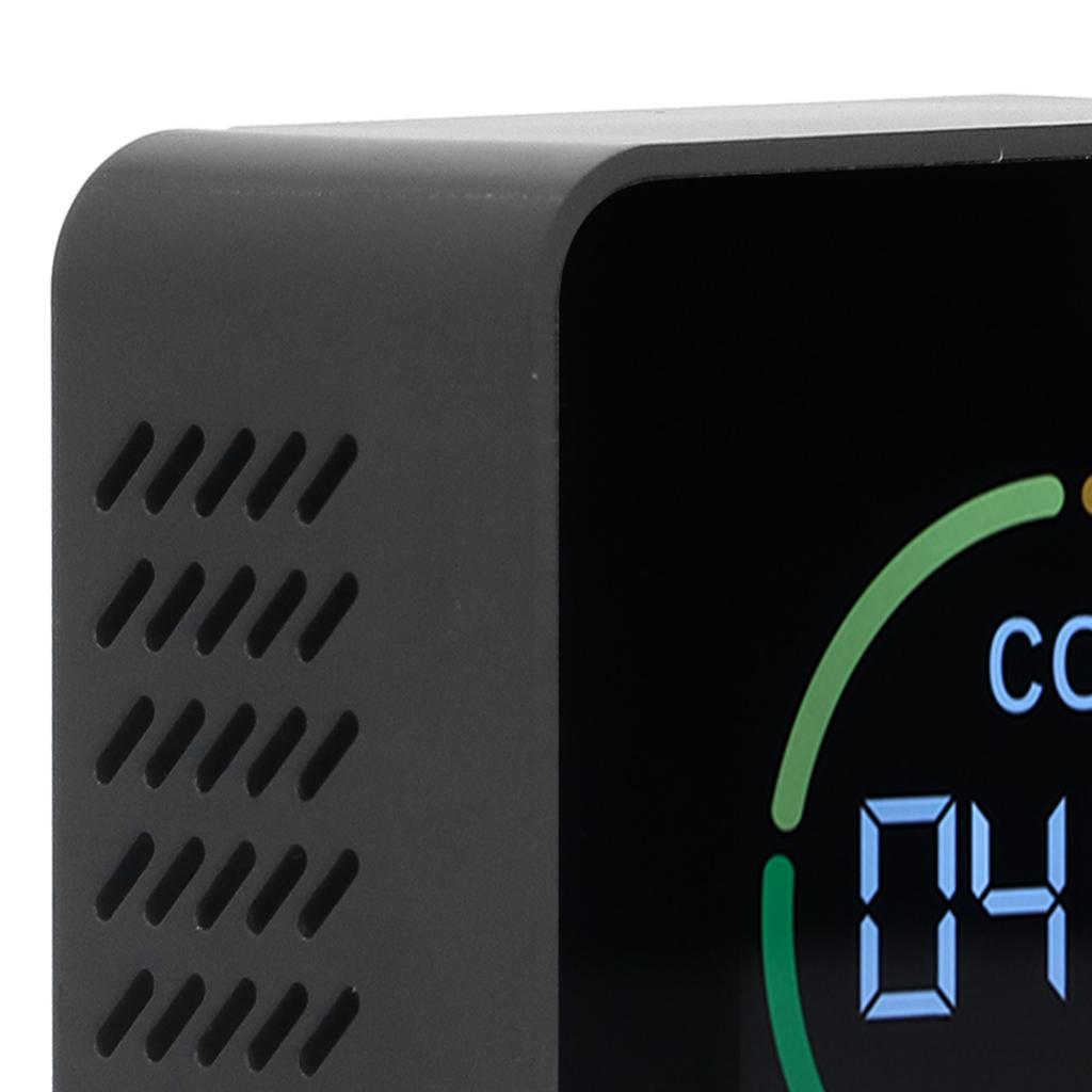 Smart Carbon Dioxide Detector USB Charging Infrared Temperature Humidity Quality Monitor