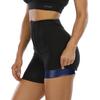 Frauen PU Thermo Sweat Sauna Shorts Taille Trainer Abnehmen Fitness Shapers Shorts