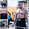 Ceinture de musculation en cuir véritable mytra fusion avec levier - taille m
