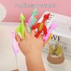 Dinosaur Finger Dart Launcher: Soft Rubber Catapult Toy for Fun and Stress Relief