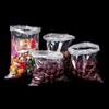Mehrere Größen Flache Plastiktüten Dickes PE Transparent Hochdruck-Verpackungsbeutel Umzugs-Verpackungsbeutel Staub- und Feuchtigkeitsdicht Futterbeutel für Tierfutterbox