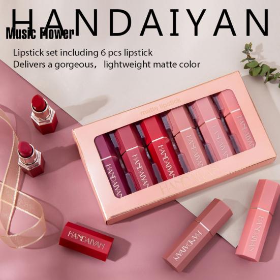Matte Long Lasting Non Sticky Moisturizing Advanced Waterproof Lipstick Lip Gloss Cosmetic