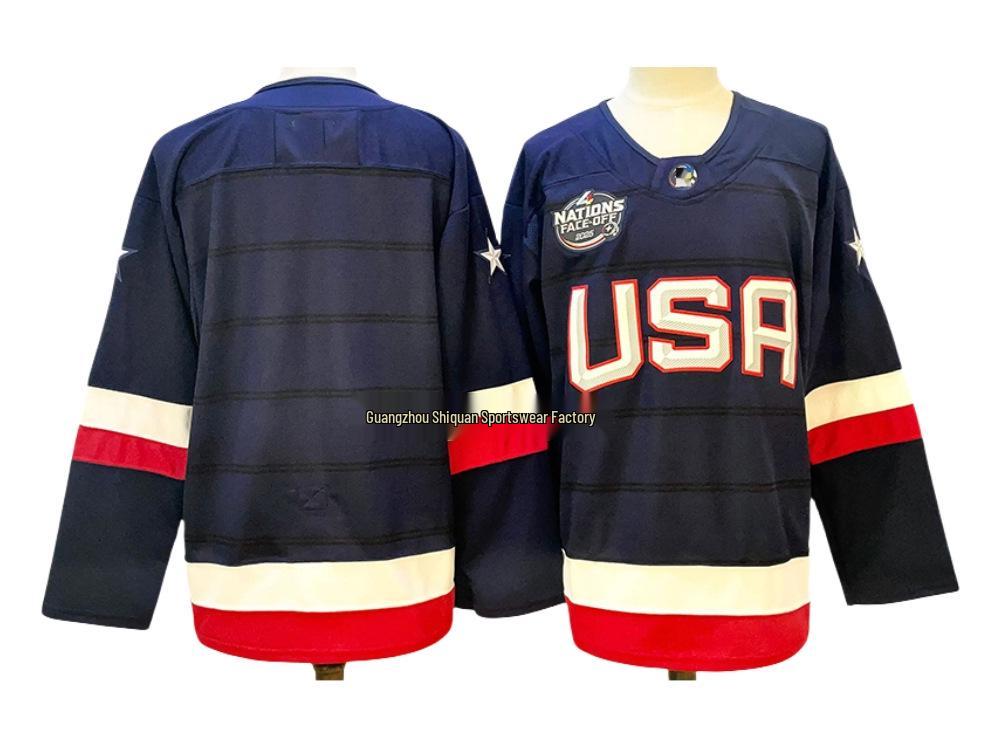 Maglia Hockey Team USA - Torneo delle Quattro Nazioni Retro, #87