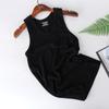 Spring and Summer Men's Cotton Vest Shoulders Sports Fitness Sweatshirt Quick-drying Sleeveless T-shirt Men's Bottom Shirt Solid Colour Tops