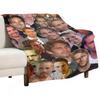 Paul Walker Photo Collage Throw Blanket Soft Plush Plaid Decorative Sofa Luxury Thins Retros Flannels Blankets