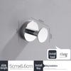 304 Stainless Steel Wall-Mounted Clothes & Towel Hook for Bathroom, Kitchen, Hotel.