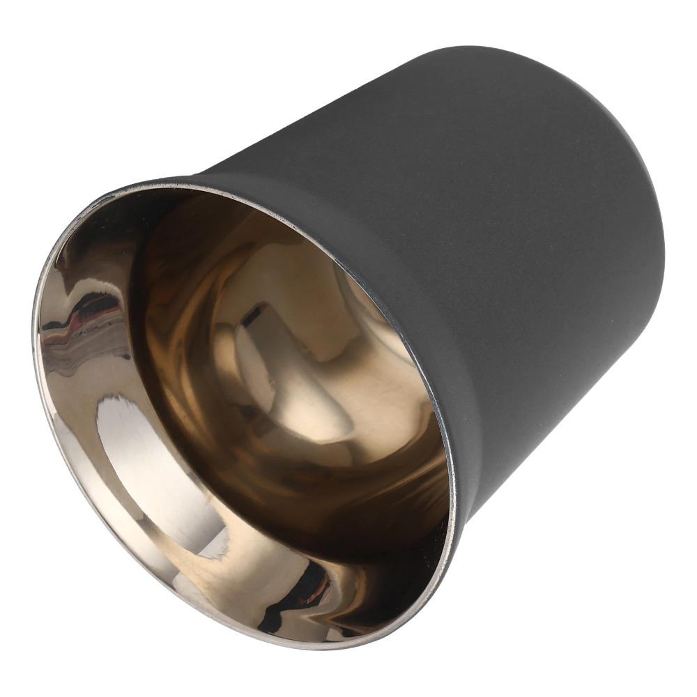 80ml/160ml Kaffeetasse aus Edelstahl 304 Doppelwandige Tasse Isolierte Kapseltasse Milchbecher für Zuhause Geschäft Trinkgeschirr Espressotassen