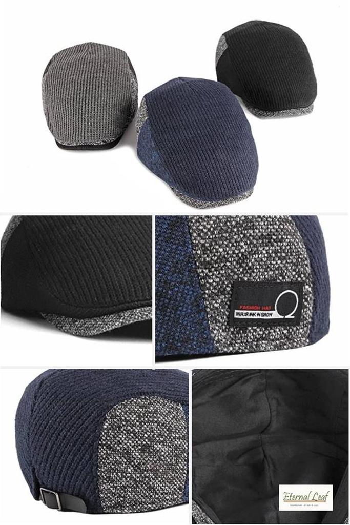 Hunting Hat Thermal Knit Hunting Free Size FT24109 [Eternal Leaf] Men's Women's (02.Black)