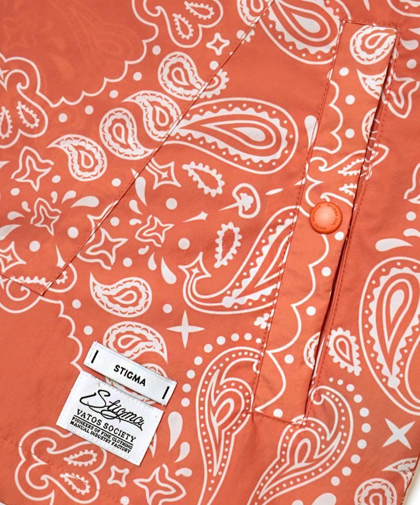 Stigma 23 Paisley Anorak Orange