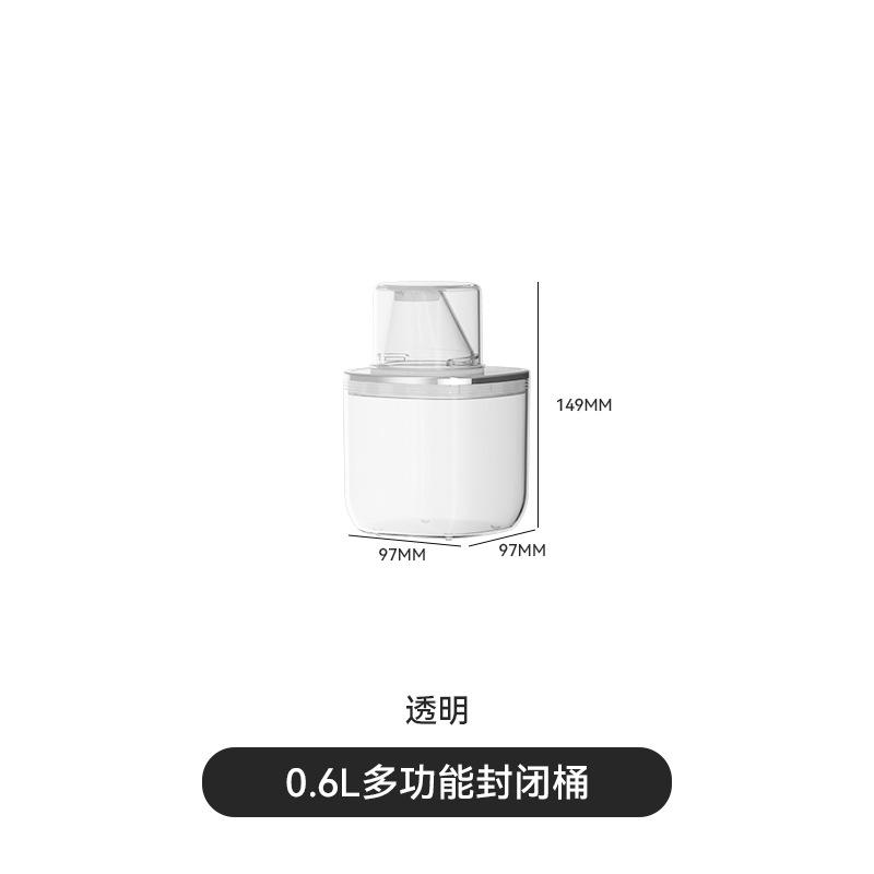 

Bucket Flour Dry Goods Kitchen Sealed Food Grade Household Insect Proof Moisture Proof Rice Storage Grain Home Organization