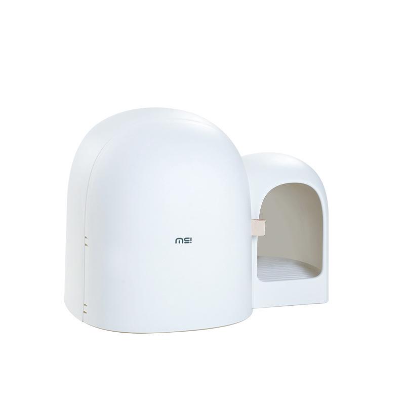 Mochi Fully Enclosed Extra Large Cat Litter Box – Odor-Proof, Anti-Splash Hallway Style