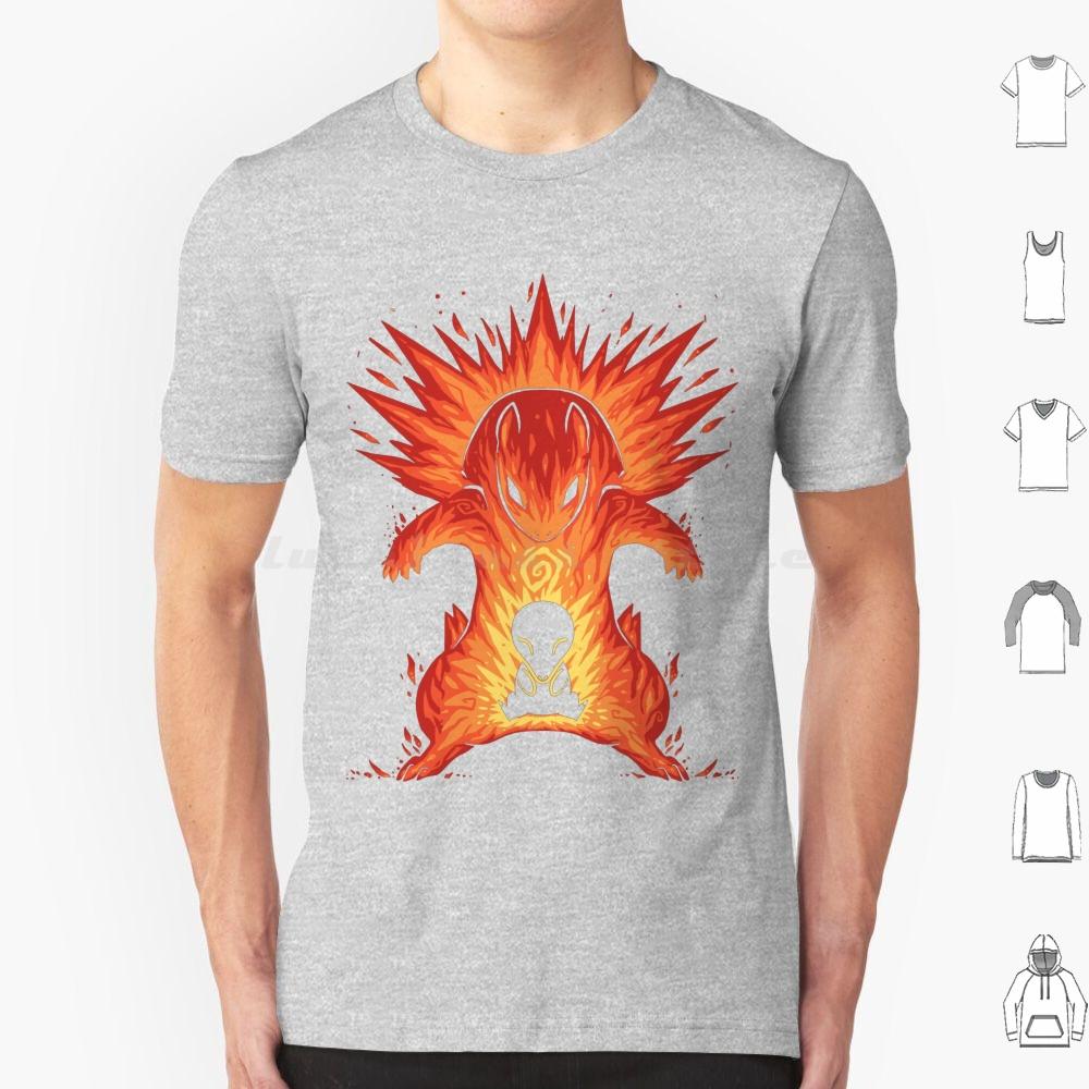 Silhouette  Fire Mouse Evolution T Shirt 6xl Cotton Cool Tee Silhouette Evolution Generation 2 Pókèmón P  K  Chü Chikor  T