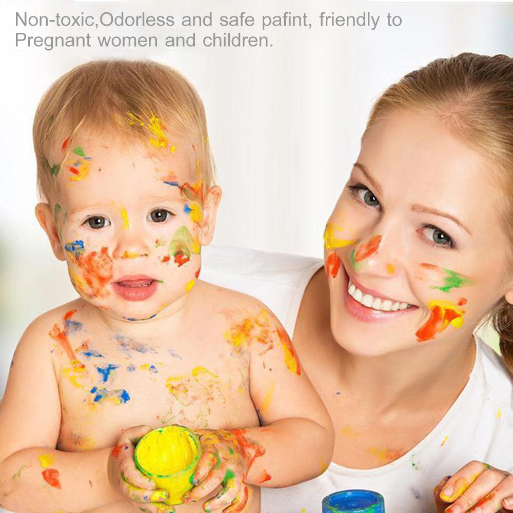 DIY Canvas Oil Painting Paint by Numbers Frameless Painting Kit Drawing Paintwork with 3 Paintbrushes and Pigment for Kids & Adults 40*50cm