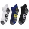 Men's Cross-Border Low-Cut Sports Socks - Sweat-Absorbent, Odor-Resistant, Ideal for Cycling, Marathon, Running
