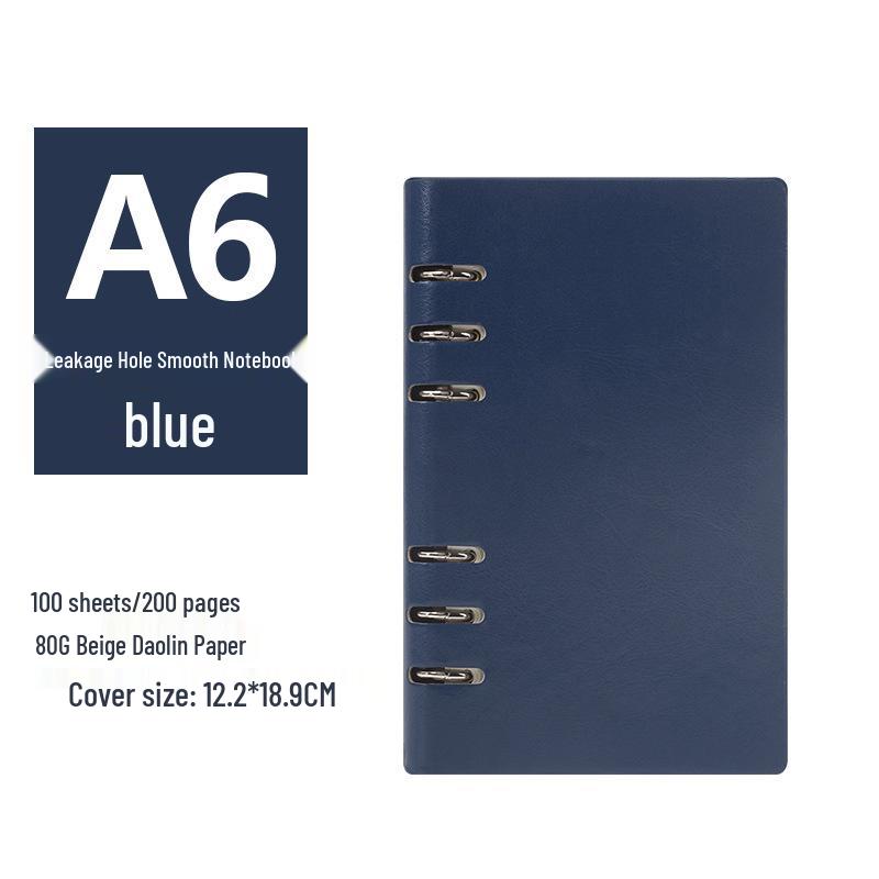 A5/B5 Business Loose-Leaf Notebook with Detachable Pages - Customizable Meeting Record Book