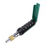 14 In 1 Ratchet Screwdriver Set with 180 Degree Rotation CRV Bits Built In Storage Design for 1/4 Inch Interface for Home Repair Furniture Assembly Au