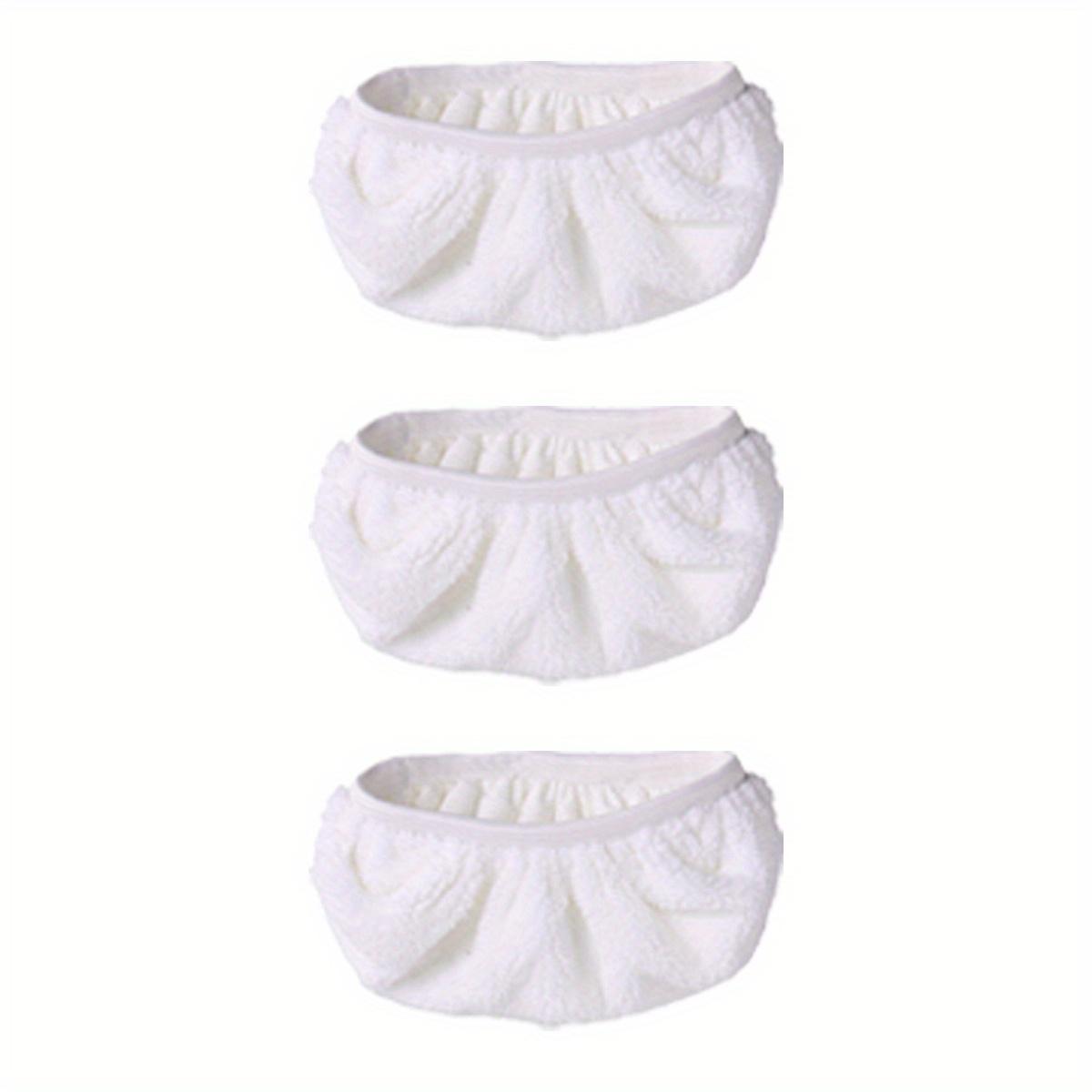 

Reusable Mop Pad. Washable, high-absorption cloth for wet/dry cleaning. Durable & easy to clean. белый