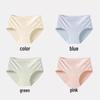 FitonTon Women's Disposable Mid-Rise Seamless Cotton Briefs (4-Pack)