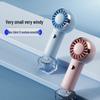 Compact Silent Handheld Fan with Powerful Wind & Long Battery Life