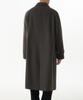 Musinsa Standard Wool Blend Oversized Muff Balmacaan Coat [Khaki Brown]
