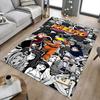 1pc Naruto Adventure Begins Carpet for Playroom Bedroom Living Room Sofa Home Decor,kids Game Area Rug Non-slip Floor Mat Y723119