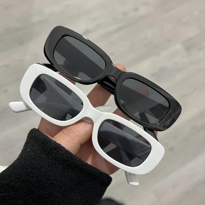 Egg Shaped Retro Brand Fashion Small-frame Square Women’s Sunglasses Anti Glare Polarized UV Protection Cat Eye Sun Glasses
