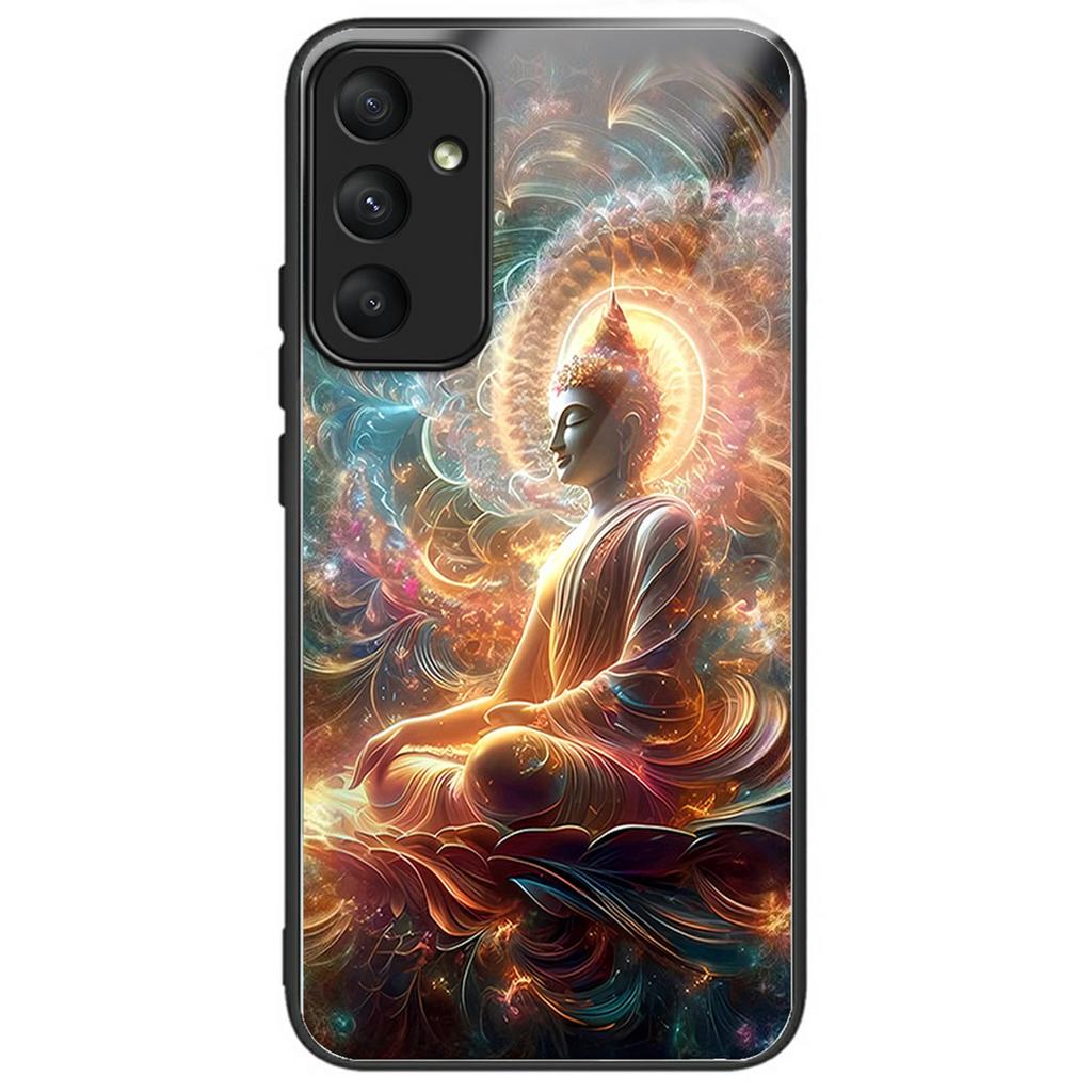 For Samsung Galaxy A17 5G/A17 4G/A26 5G Case Tempered Glass TPU Drop-Proof Pattern Printing Phone Cover
