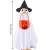 Witch Hat Halloween Porch Goose Outfit Lawn Goose Outfit  Outdoor Courtyard Decoration