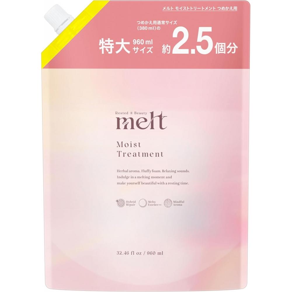 Melt Moist Treatment Сменный блок 960 мл 3 раза Герань Ландыш Без сульфатов