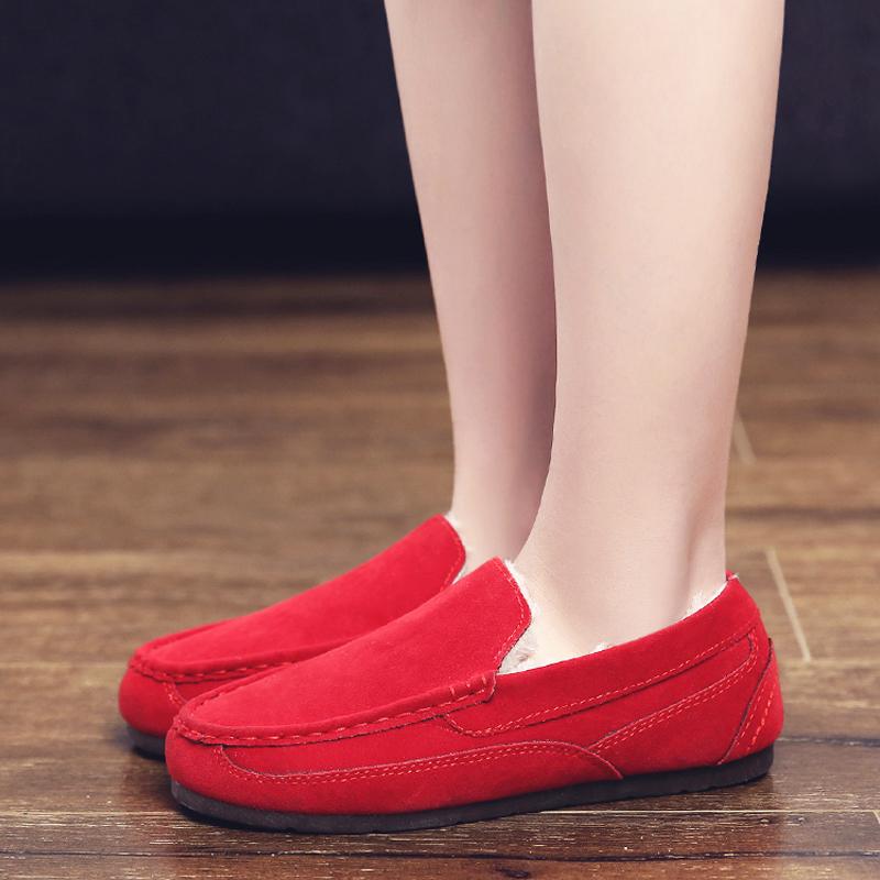 Suede Leather Loafers Mens Casual Boat Shoes Moccasins Hombre Footwear Winter Man Sneakers Slip on Footwear Male Adult Luxury