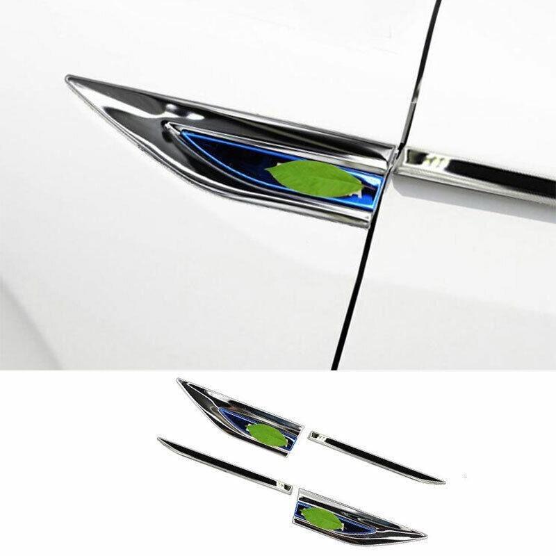 For BMW X1 F48 16-22 Blue Steel Side Door Fender Air Wing Vent Cover Trim