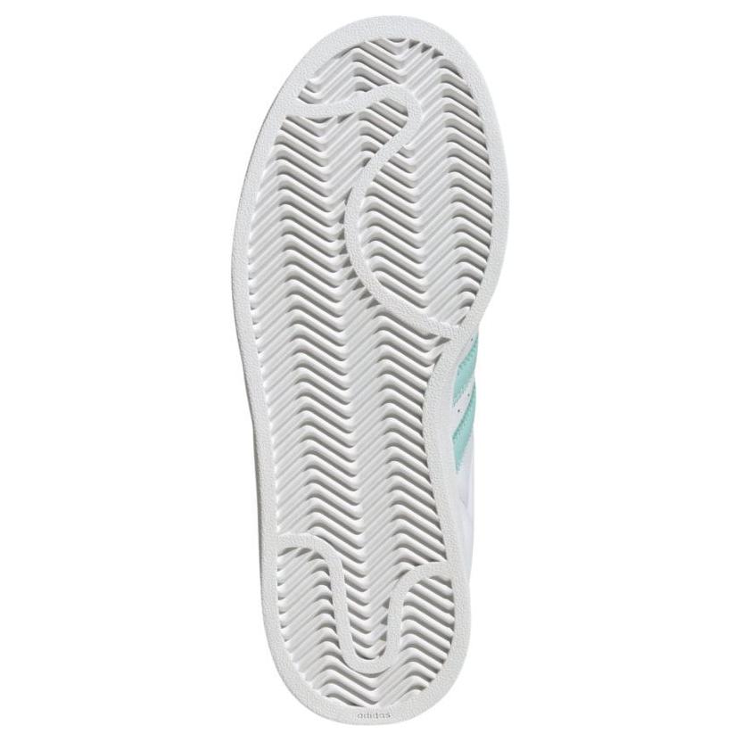 Adidas Superstar 2 White Semi Flash Aqua Women Sneakers Cloud-White Easy-Mint JH7060