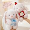 Valentine'S Day, Holding A Rose Bunny Doll, Giving Girls A Confession Gift, Children'S Day Gift, Little White Rabbit Doll
