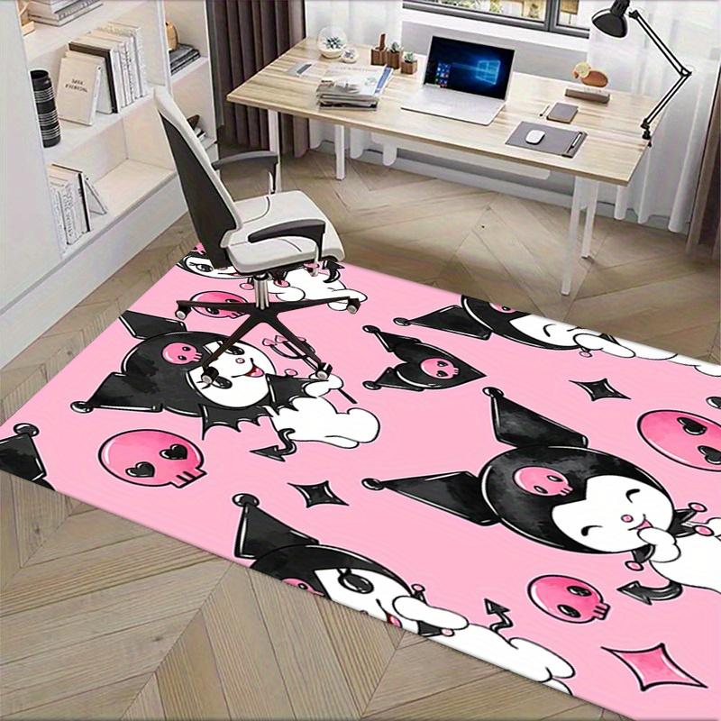 Office Rug Devil, Skulls Anti-Slip Rug, Machine Washable for Living Room, Bedroom, Office, Multiple Sizes, Bedroom Mat, Decorative Mat, Durable Mat, L