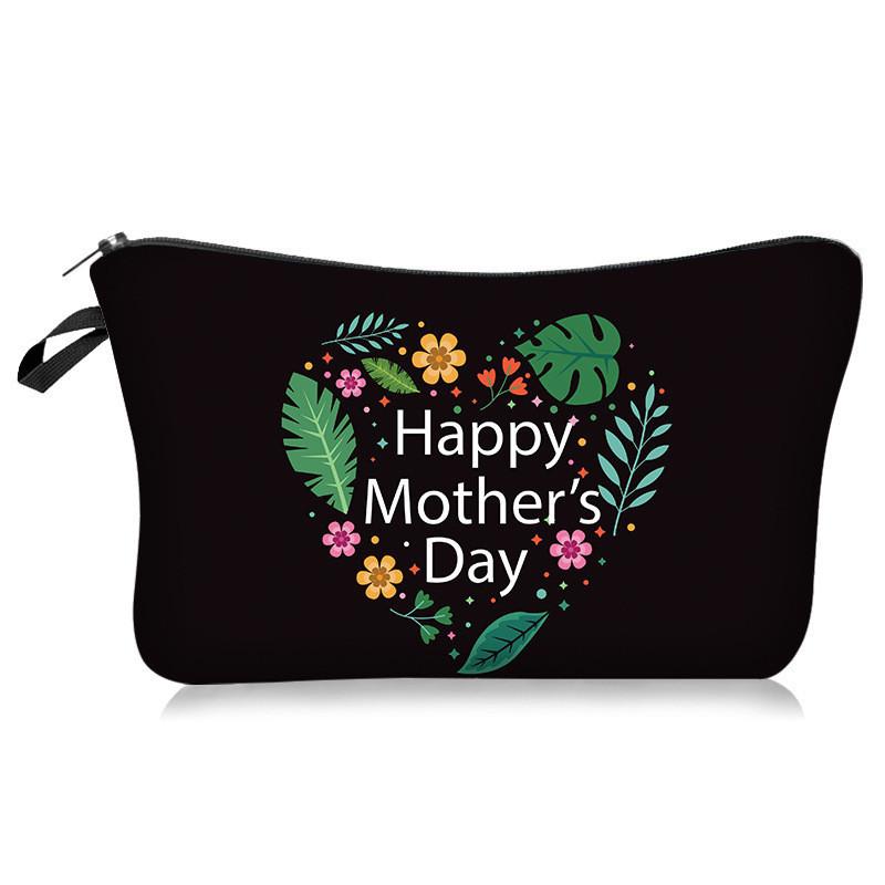 

Floral Print Toiletry Bag Waterproof Lightweight Expandable Travel Pouch For Mother s Day StyleK