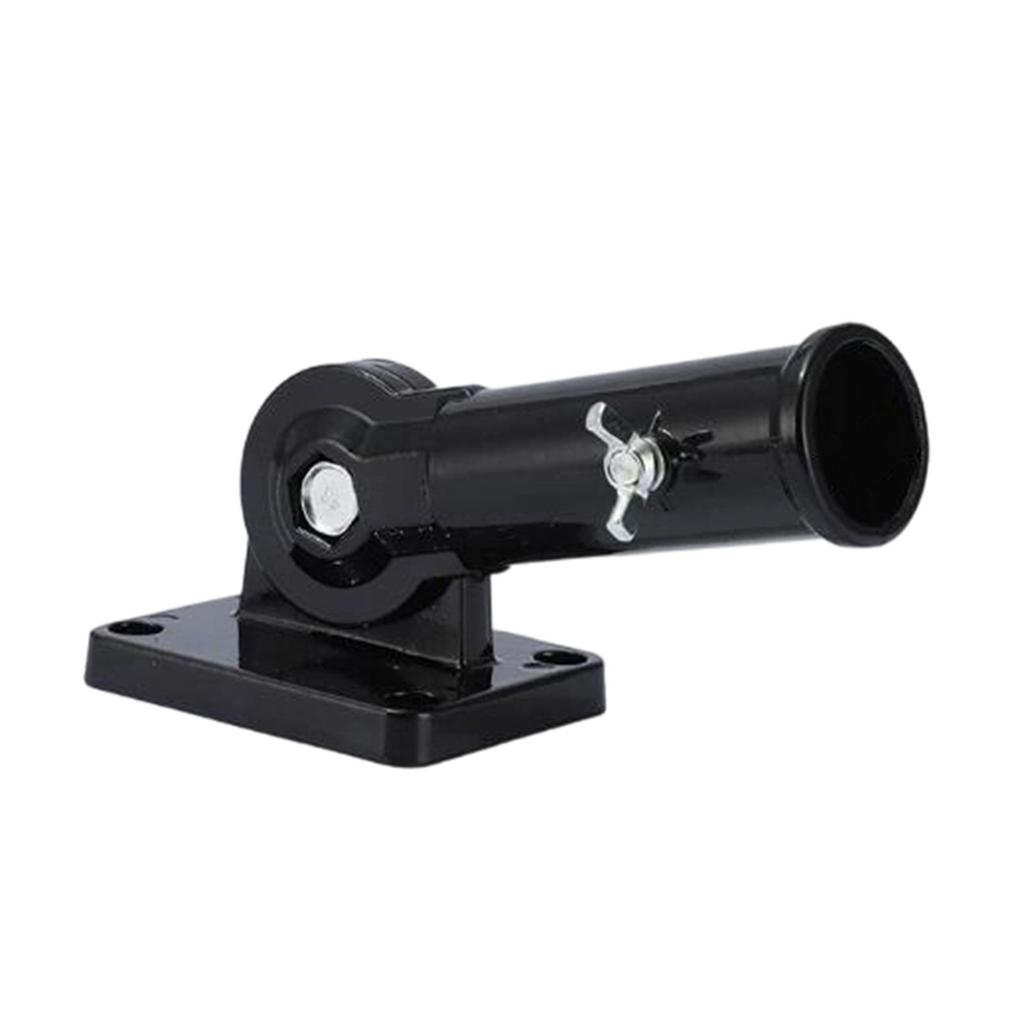 Flag Pole Holder Wall Mounted Adjustable Hardware Sturdy Mounting Bracket Easy to Install for Porch,
