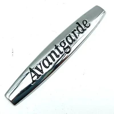 3D Metal Avantgarde Car Side Fender Emblem Badge Sticker For Mercedes Benz C E Class C180 W203 W204 W204 C300 E300 E320 E350 RT1
