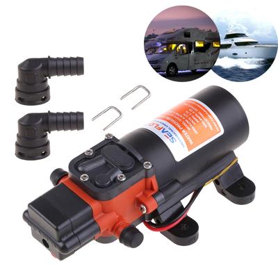 12V Marine Membran Wasserpumpe Selbstansaugende Pumpe Boot Zubehör Duschen Toiletten Wasser Transfer Motor Für RV Caravan