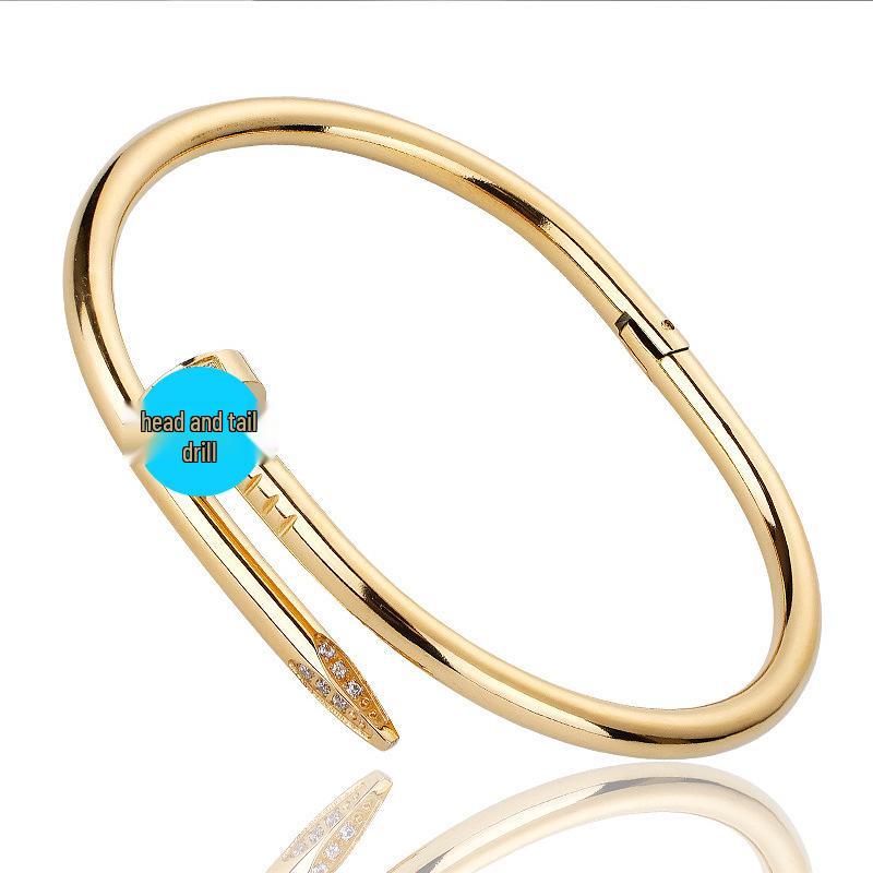 Elegantes Titanstahl-Damenarmband - Nicht verblassend, vielseitig und stilvolles Design