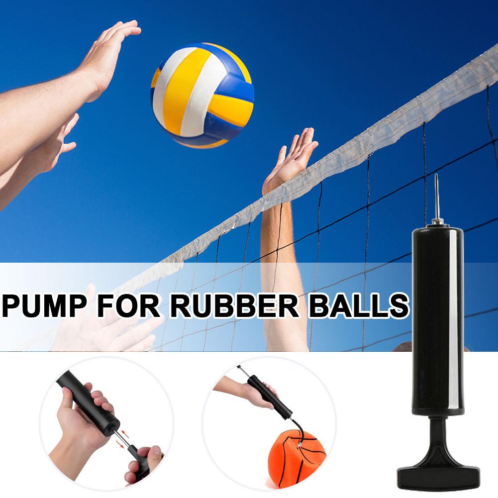 Handheld Basketball Volleyball Air Pump Needle Kit Inflator For Sports Ball A2X9